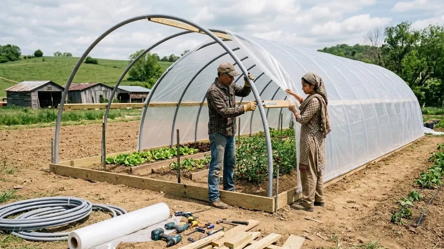 Effective Hoop Building Strategies for Modern Farms